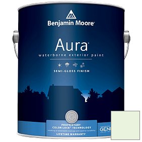 Краска Aura Waterborne Exterior Semi-Gloss Finish (632) цвет 2032-70 Lime Sorbet