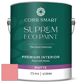 COLOR SMART CS 619 SUPREM ECO PAINT матовая краска цвет NCS S 0550-R 