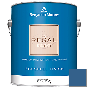 Краска Regal Select Waterborne Interior Eggshell Finish (549) цвет 798 Blue Suede Shoes