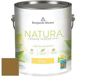 Benjamin Moore 512 Natura Interior Flat Finish матовая краска цвет NCS S 4550-Y 