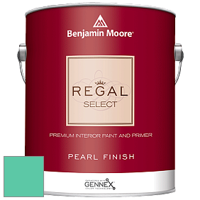 Benjamin Moore 550 Regal Select Waterborne Interior Pearl Finish краска цвет 2044-40 Amelia Island Blue