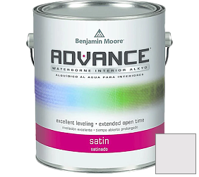 Краска Benjamin Moore 792. Advance Interior Paint-Satin эмаль цвет 2116-70 Mirage White
