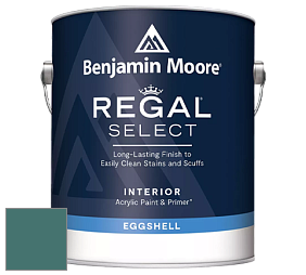 Benjamin Moore 549 Regal Select Waterborne Interior Eggshell Finish краска цвет 2051-30 Casco Bay