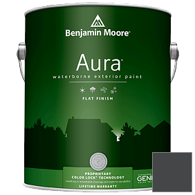 Краска Aura Waterborne Exterior Flat Finish (629) цвет 2132-10 Black