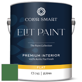 COLOR SMART CS 745 ELIT PAINT глубокоматовая моющаяся краска цвет 2035-20 Cactus Green