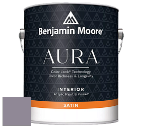 Benjamin Moore Aura 526 Waterborne Interior Satin Finish покрытие цвет AF-600 