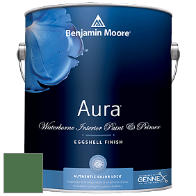 Benjamin Moore Aura 524 Waterborne Interior Eggshell Finish краска цвет 2036-10 Cat's Eye