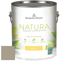 Benjamin Moore 512 Natura Interior Flat Finish матовая краска цвет AF-395 
