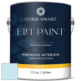 COLOR SMART CS 745 ELIT PAINT глубокоматовая моющаяся краска цвет 2066-70 Light Blue