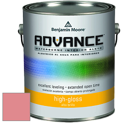Benjamin Moore 794 Advance Interior Paint-High Gloss глянцевая алкидная эмаль цвет 2008-40 Hydrangea Flowers