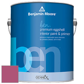 Benjamin Moore Ben W626 Premium Interior Latex Eggshell краска цвет 2078-30 Royal Fuchsia