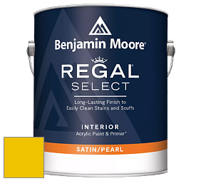 Benjamin Moore 550 Regal Select Waterborne Interior Pearl Finish краска цвет 2023-20 Baby Chick