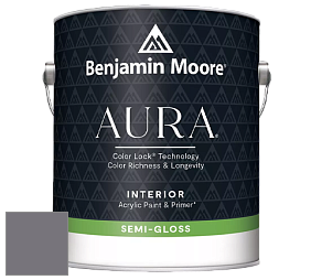 Benjamin Moore Aura 528 Waterborne Interior Semi-gloss Finish краска цвет NCS S 6005-R50B 