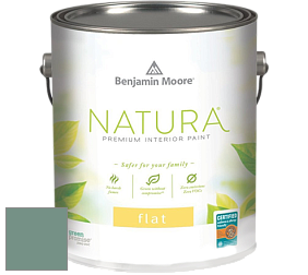 Benjamin Moore 512 Natura Interior Flat Finish матовая краска цвет HC-136 BM HC-136