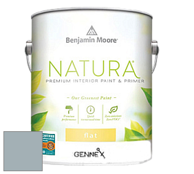 Benjamin Moore 514 Natura Interior Semi-Gloss Finish краска цвет 2131-50 Nimbus Gray