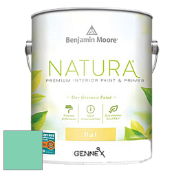 Benjamin Moore 514 Natura Interior Semi-Gloss Finish краска цвет NCS S 1040-B90G 