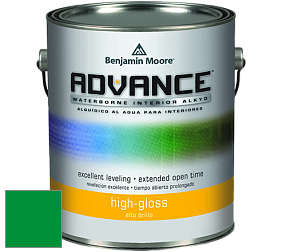 Benjamin Moore 794 Advance Interior Paint-High Gloss глянцевая алкидная эмаль цвет RAL 6037 
