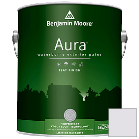 Краска Aura Waterborne Exterior Flat Finish (629) цвет 2117-70 Dreamy Cloud