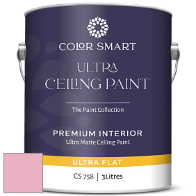 COLOR SMART CS 758 ULTRA CEILING PAINT ультраматовая краска цвет 2087-50 Strawberry Sorbet