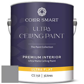 COLOR SMART CS 758 ULTRA CEILING PAINT ультраматовая краска цвет NCS S 4502-R50B 