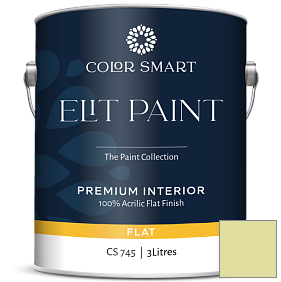Краска COLOR SMART CS 745 ELIT PAINT глубокоматовая моющаяся краска цвет 402 Neon