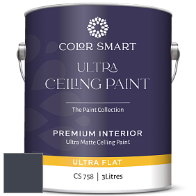 COLOR SMART CS 758 ULTRA CEILING PAINT ультраматовая краска цвет NCS S 8010-R70B 