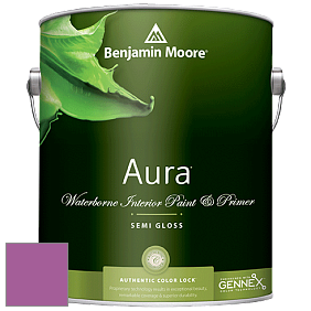 Benjamin Moore Aura 528 Waterborne Interior Semi-gloss Finish краска цвет NCS S 2060-R40B 