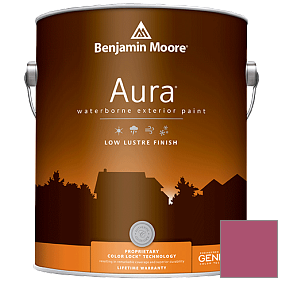 Краска Aura Waterborne Exterior Low Lustre Finish (634) цвет 1349 Pink Corsage