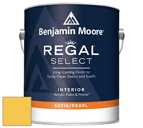 Benjamin Moore 550 Regal Select Waterborne Interior Pearl Finish краска цвет NCS S 1060-Y 