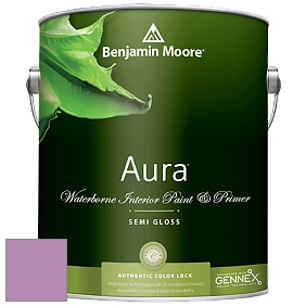 Benjamin Moore Aura 528 Waterborne Interior Semi-gloss Finish краска цвет NCS S 2040-R40B 