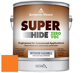 Benjamin Moore 357 Super Hide Zero Voc Interior Eggshell краска цвет NCS S 0585-Y40R 