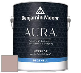 Benjamin Moore Aura 524 Waterborne Interior Eggshell Finish краска цвет 2105-50 Sand Pebble