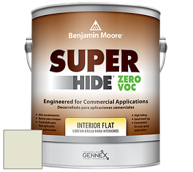 Benjamin Moore 355 Super Hide Zero Voc Interior Flat краска цвет 484 Green FrappÃ©