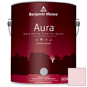 Краска Aura Waterborne Exterior Satin Finish (631) цвет 1352 Pink Dynasty