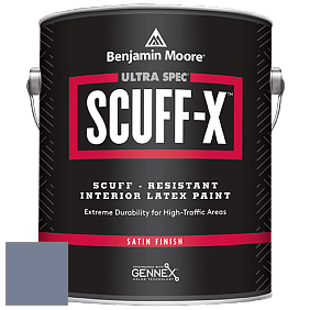 Benjamin Moore 486 Ultra Spec SCUFF-X Interior Satin Finish краска цвет AF-580 