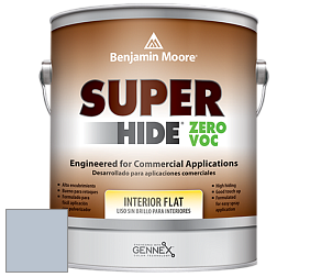 Benjamin Moore 355 Super Hide Zero Voc Interior Flat краска цвет AF-575 