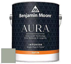 Benjamin Moore Aura 526 Waterborne Interior Satin Finish покрытие цвет AF-470 