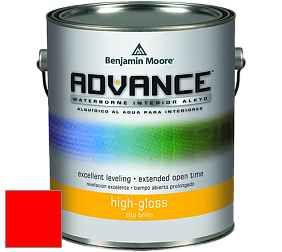 Benjamin Moore 794 Advance Interior Paint-High Gloss глянцевая алкидная эмаль цвет RAL 3026 