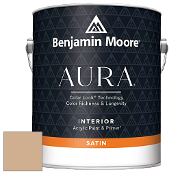 Benjamin Moore Aura 526 Waterborne Interior Satin Finish покрытие цвет AF-200 