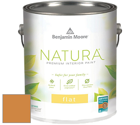 Benjamin Moore 512 Natura Interior Flat Finish матовая краска цвет 2156-30 Jack O'Lantern
