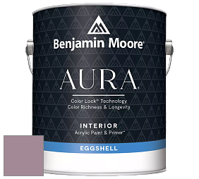 Benjamin Moore Aura 524 Waterborne Interior Eggshell Finish краска цвет RAL 4009 