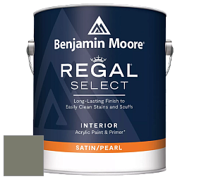 Benjamin Moore 550 Regal Select Waterborne Interior Pearl Finish краска цвет RAL 7003 