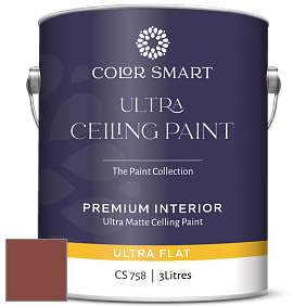 COLOR SMART CS 758 ULTRA CEILING PAINT ультраматовая краска цвет 2091-20 Rustic Brick