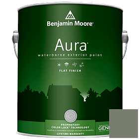 Краска Aura Waterborne Exterior Flat Finish (629) цвет HC-126 BM HC-126