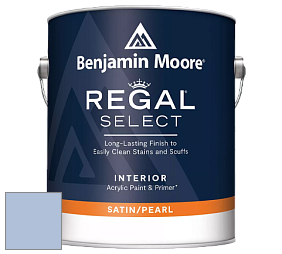Benjamin Moore 550 Regal Select Waterborne Interior Pearl Finish краска цвет 1418 Oriental Iris