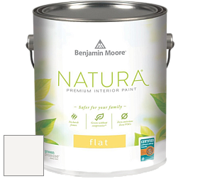 Benjamin Moore 512 Natura Interior Flat Finish матовая краска цвет NCS S 0300-N 