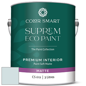 COLOR SMART CS 619 SUPREM ECO PAINT матовая краска цвет NCS S 0907-B20G 