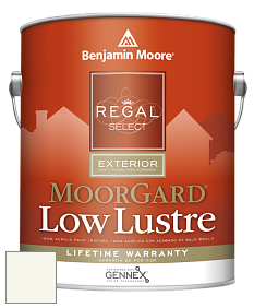 Benjamin Moore W103 Regal Select Exterior Paint-MoorGard Low Lustre Finish краска цвет OC-117 Simply White