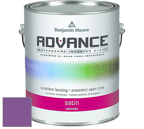 Benjamin Moore 792 Advance Interior Paint-Satin эмаль цвет NCS S 3055-R50B 