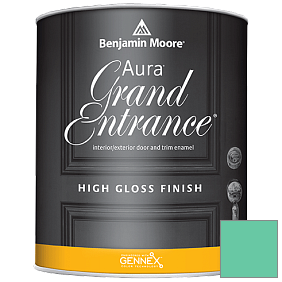 Краска Aura Grand Entrance High Gloss (148) цвет 2042-40 Miami Green